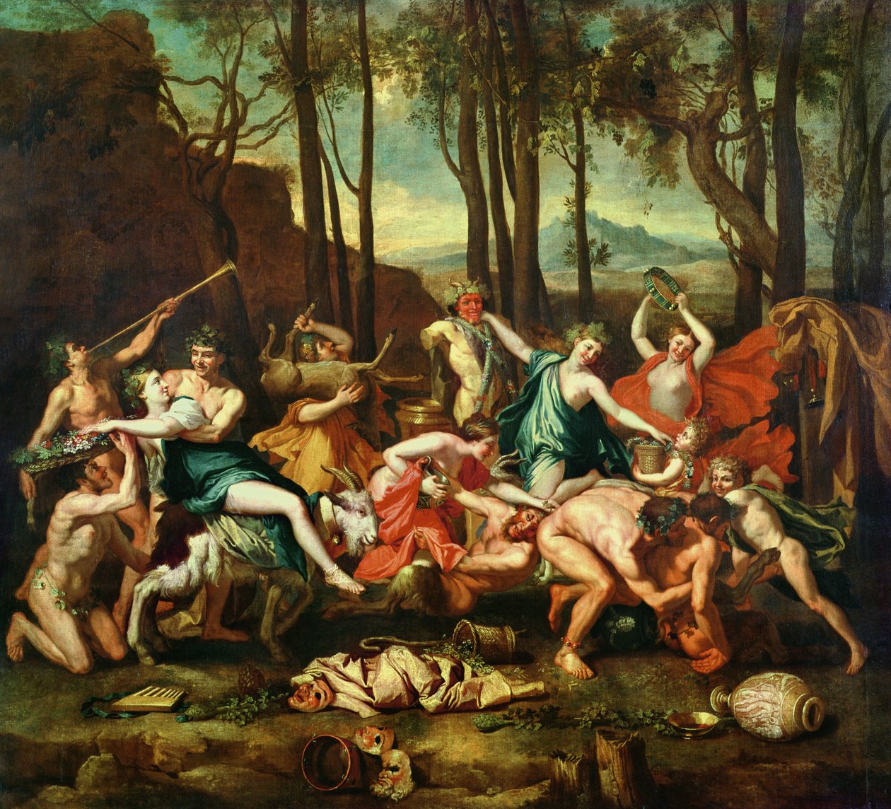 Pans triumf af Nicolas Poussin