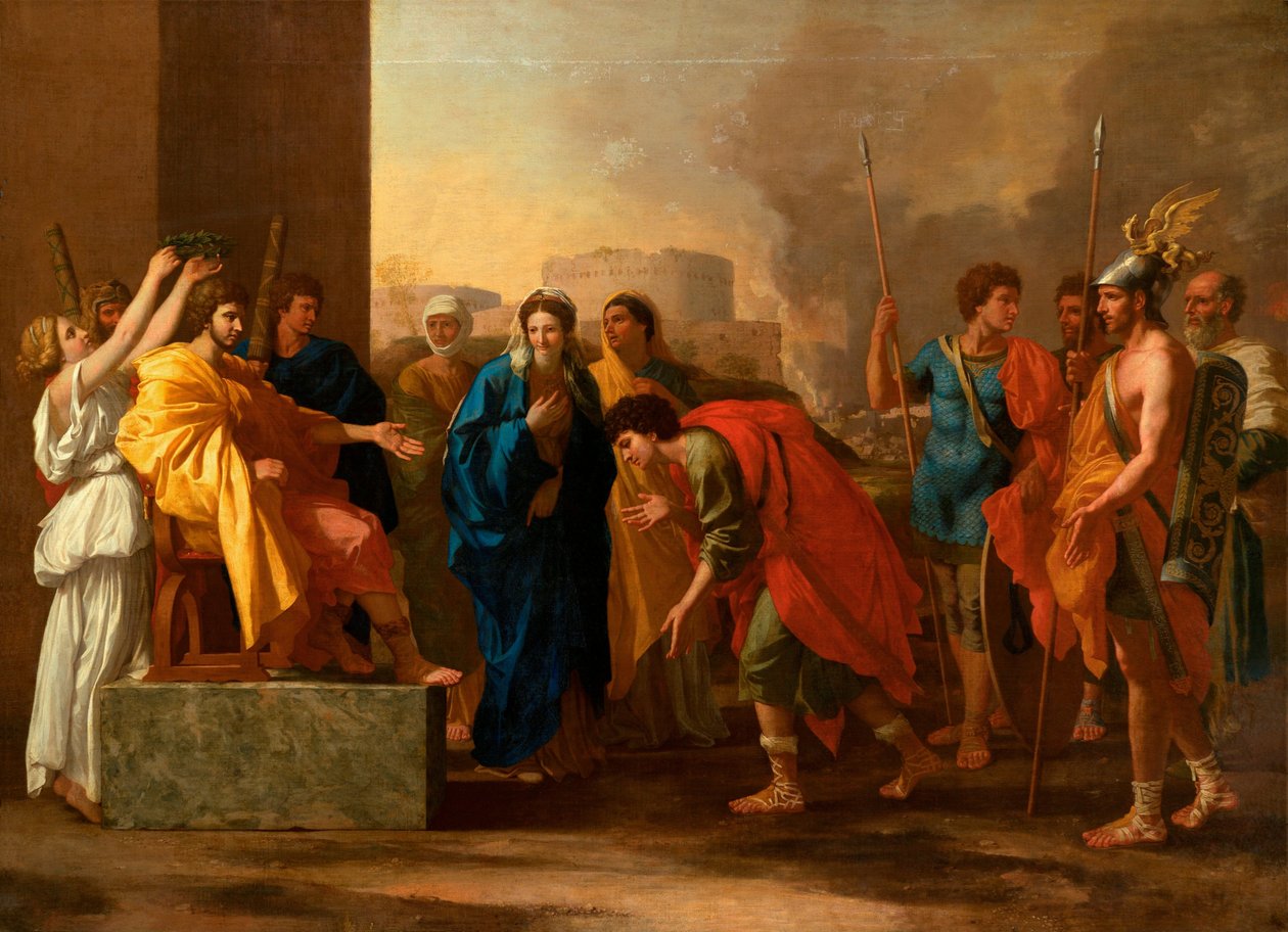 Kontinensen af Scipio af Nicolas Poussin