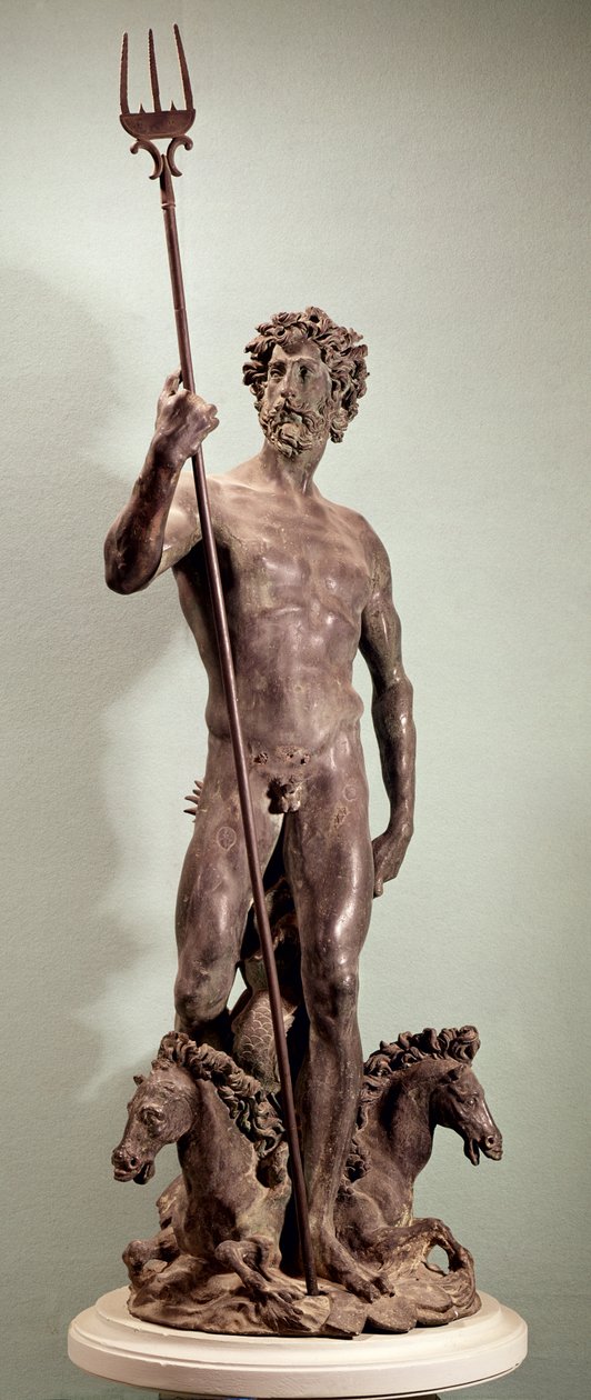 Neptun (bronze) af Nicolas Sebastien Adam