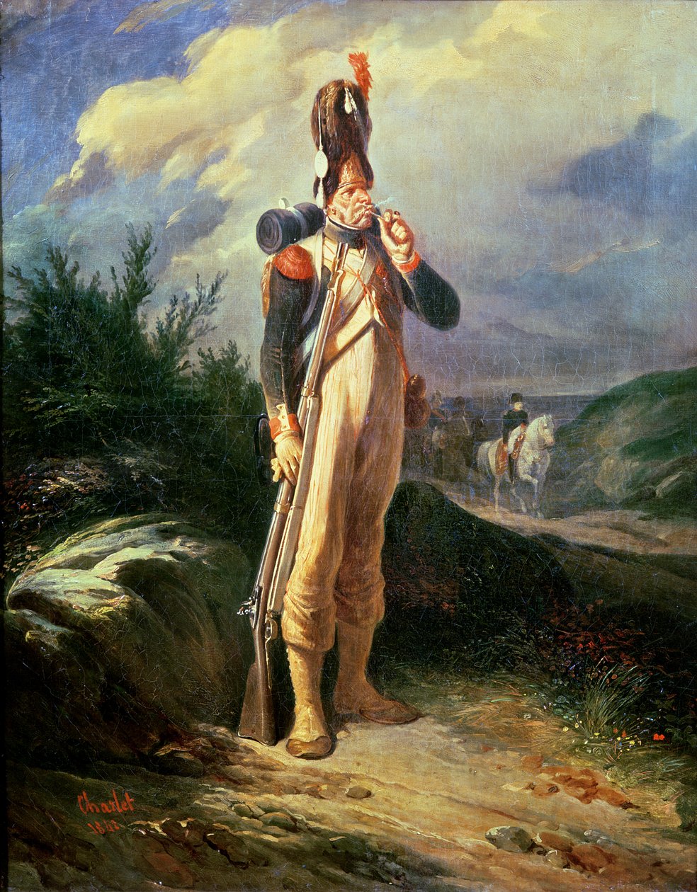 Grenadergarden, 1842 af Nicolas Toussaint Charlet