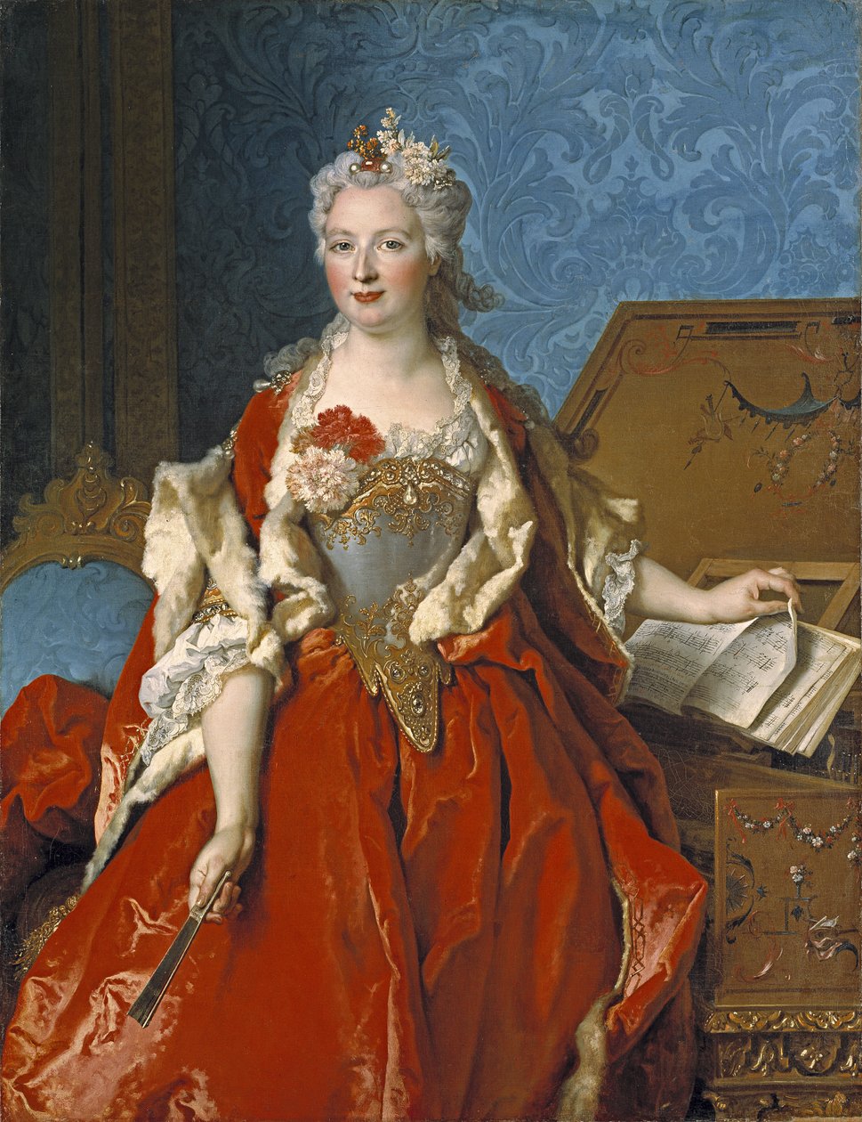 Marguerite de Seve, 1729 (par 283897) af Nicolas de Largillière