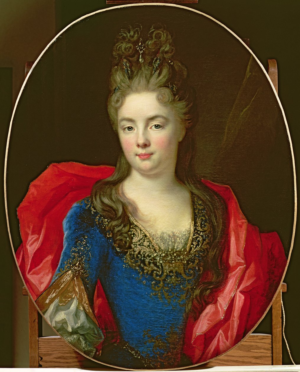 Portræt af Anne-Genevieve af Levis-Ventadour, prinsesse af Rohan, 1696 af Nicolas de Largillière