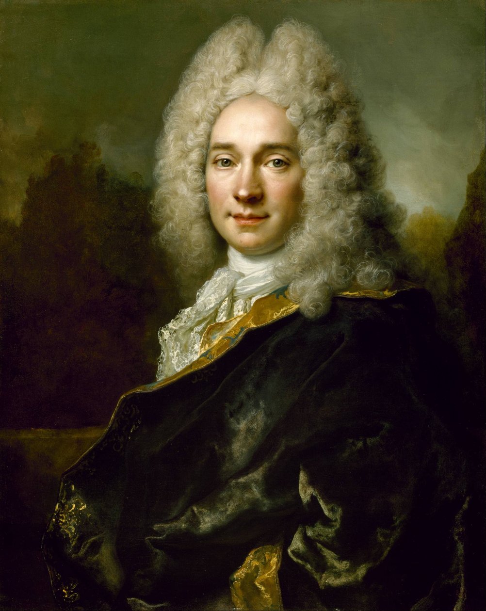 Portræt af Stone Mongazons gave af Nicolas de Largillière