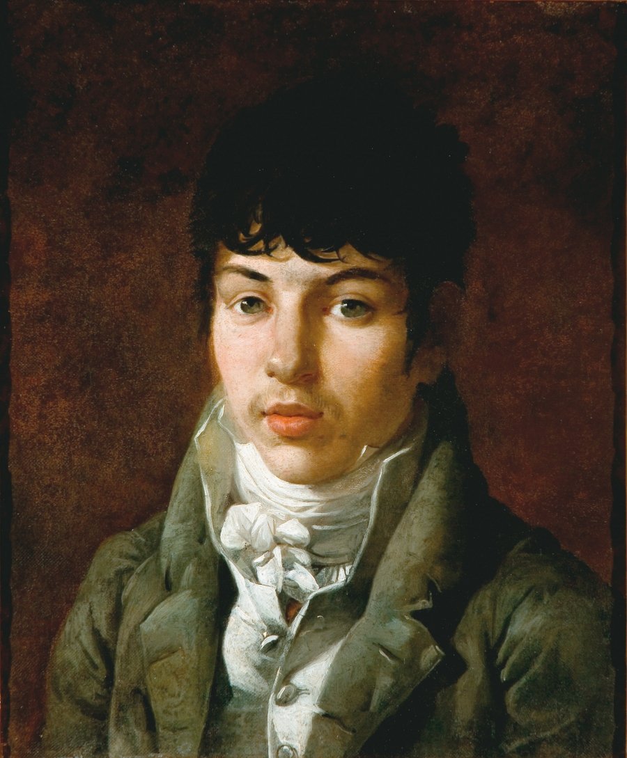 Portræt af forfatterens søn, maleren Felix Emile Taunay af Nicolas Antoine Taunay