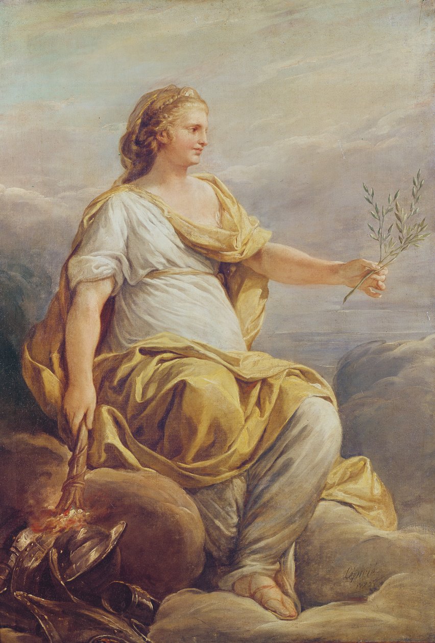 Allegori om fred af Nicolas Bernard Lepicie