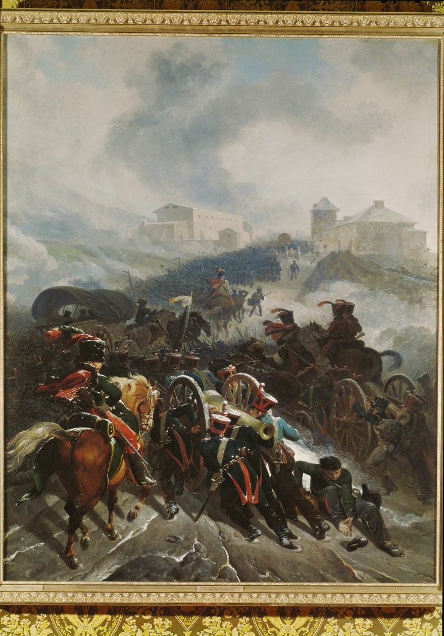 Den franske hær krydser Sierra Guadarrama i december 1808 ... af Nicolas Antoine Taunay