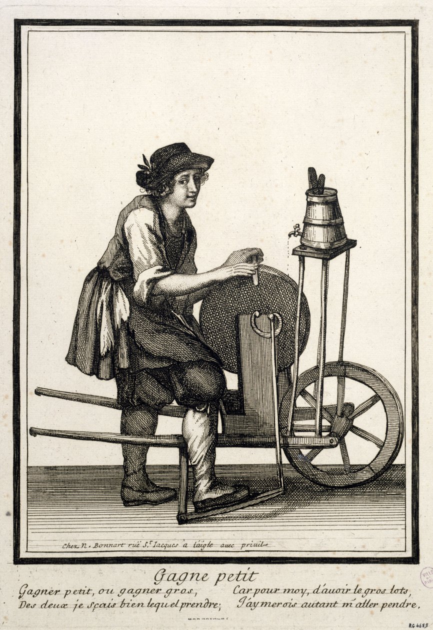 Knivsliberen af Nicolas Bonnart