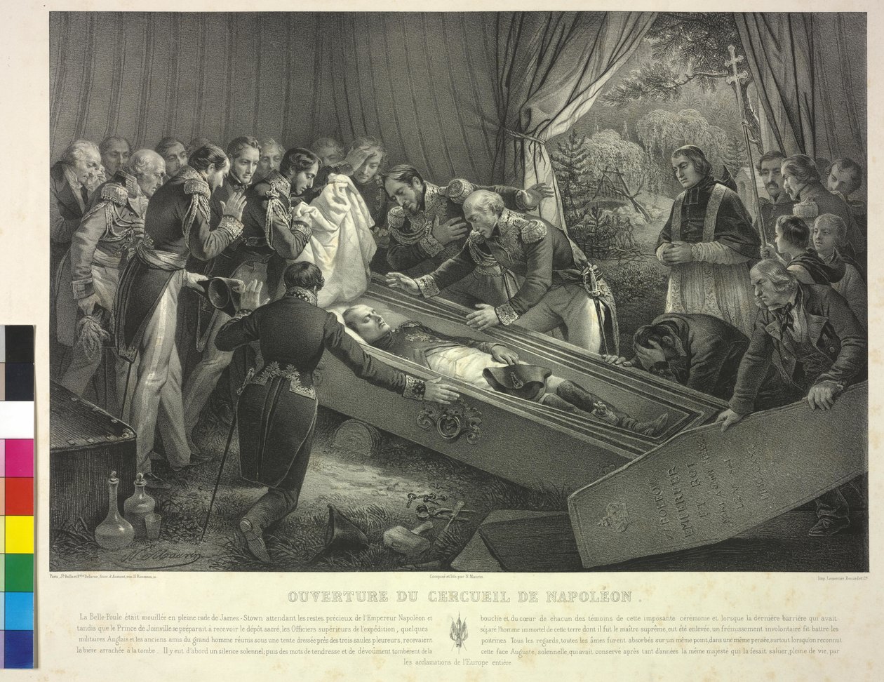 Kejser af Frankrig Napoleon I Bonaparte af Nicolas Eustache Maurin