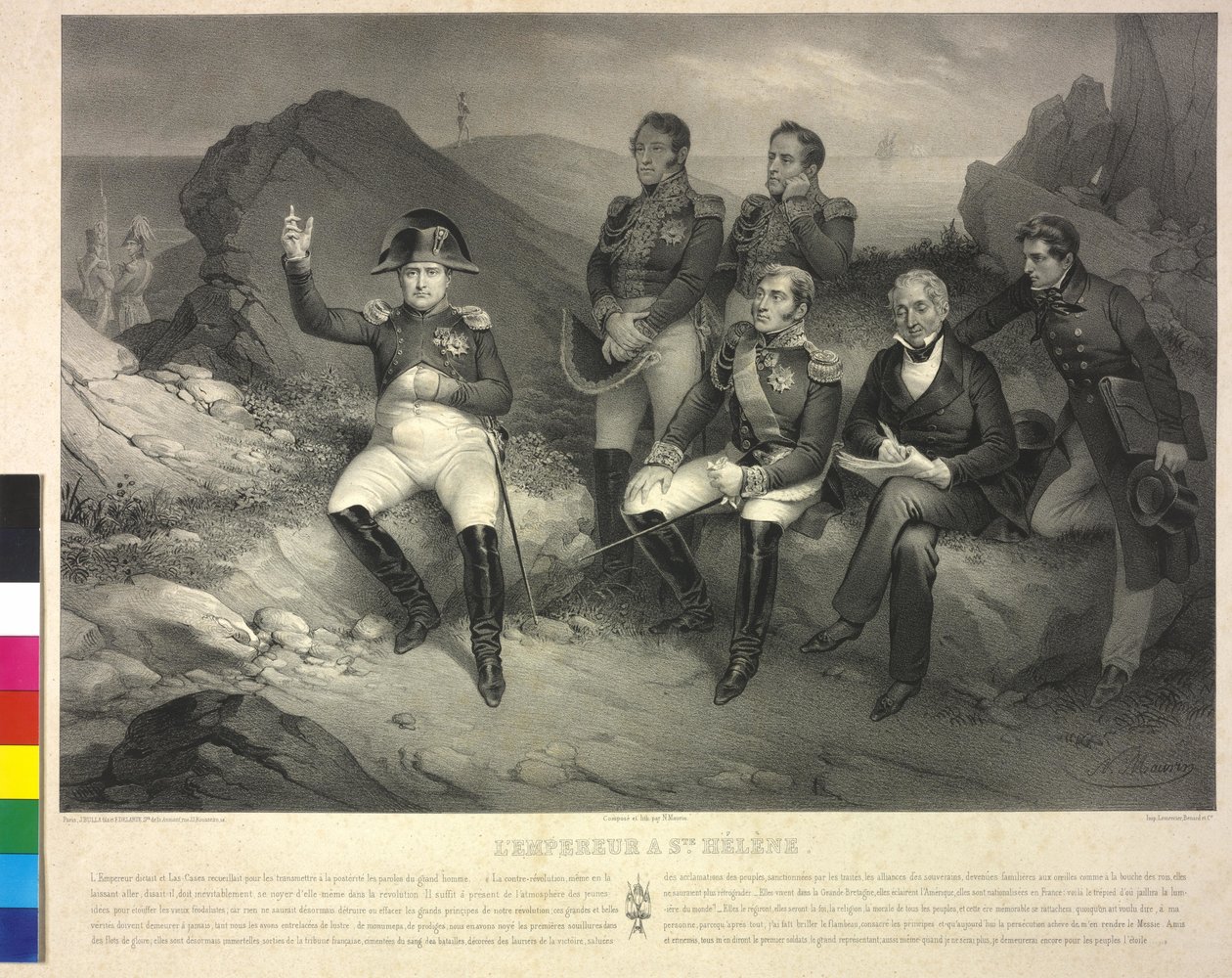 Napoleon I Bonaparte, kejser af Frankrig af Nicolas Eustache Maurin