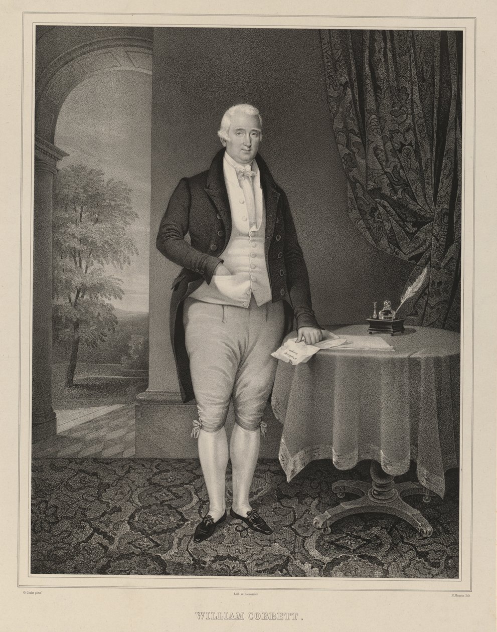 William Cobbett af Nicolas Eustache Maurin