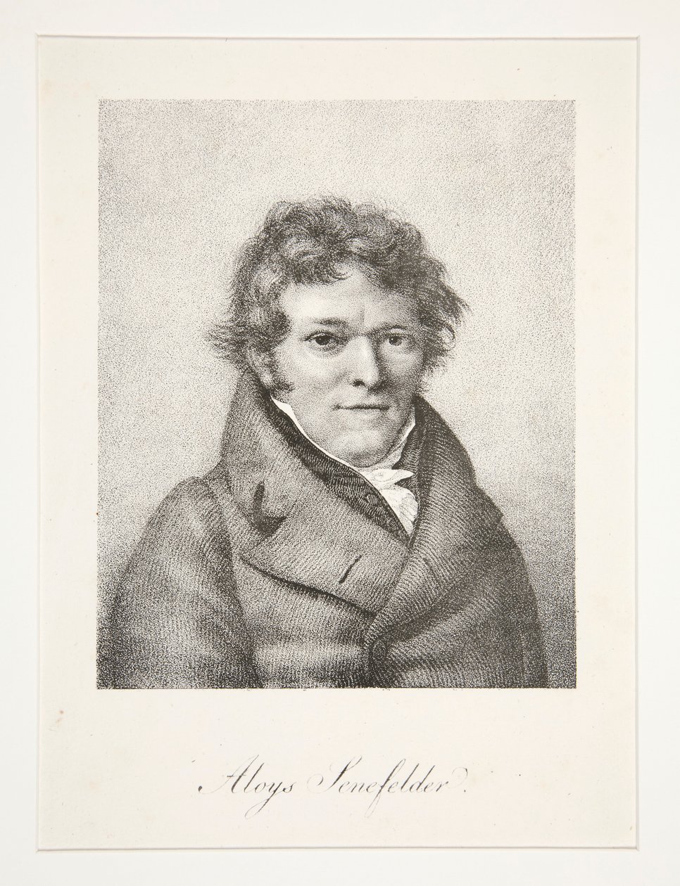 Portræt af Aloys Senefelder af Nicolas Henri Jacob