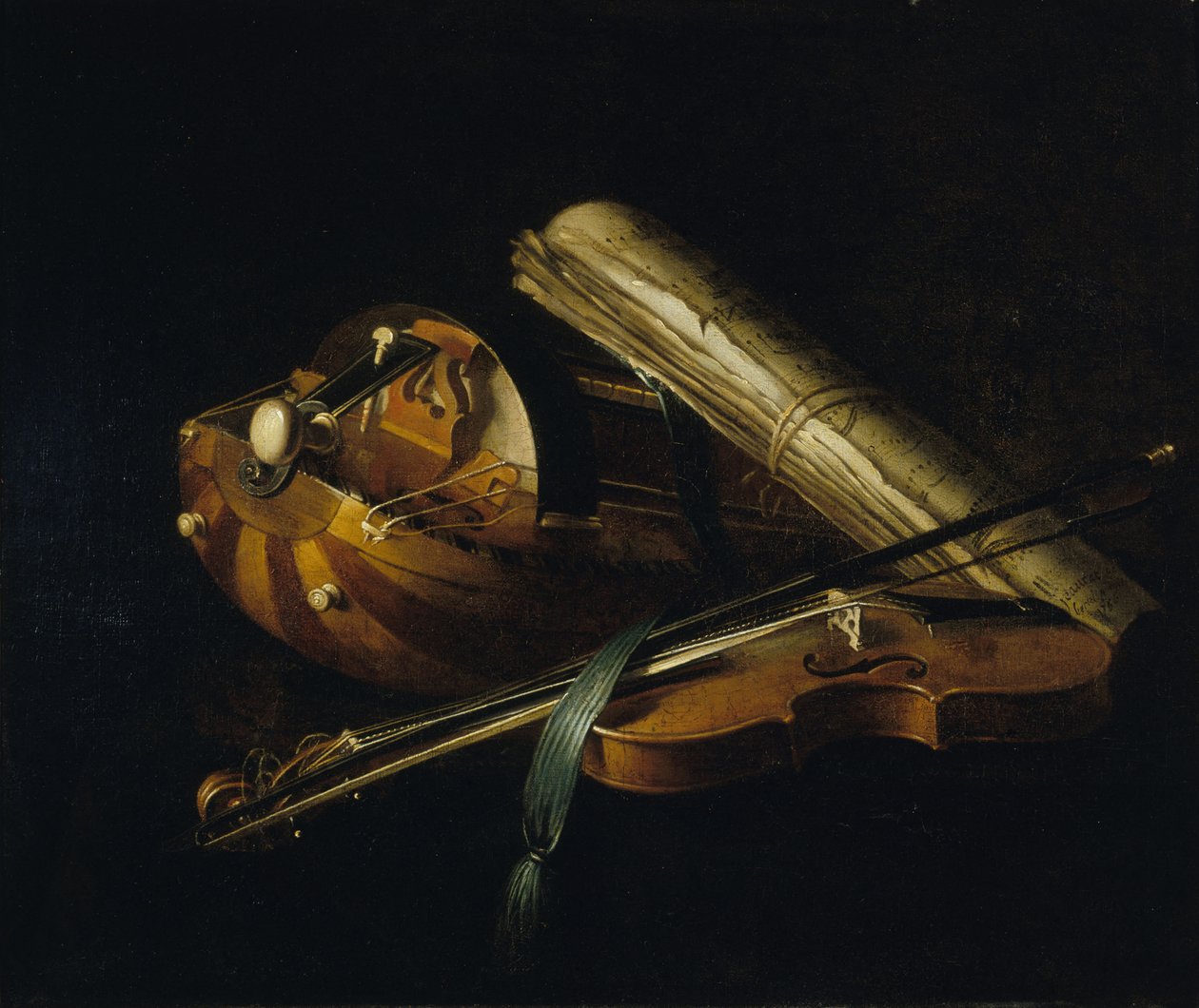 Musikinstrumenter af Nicolas Henri Jeaurat de Bertry