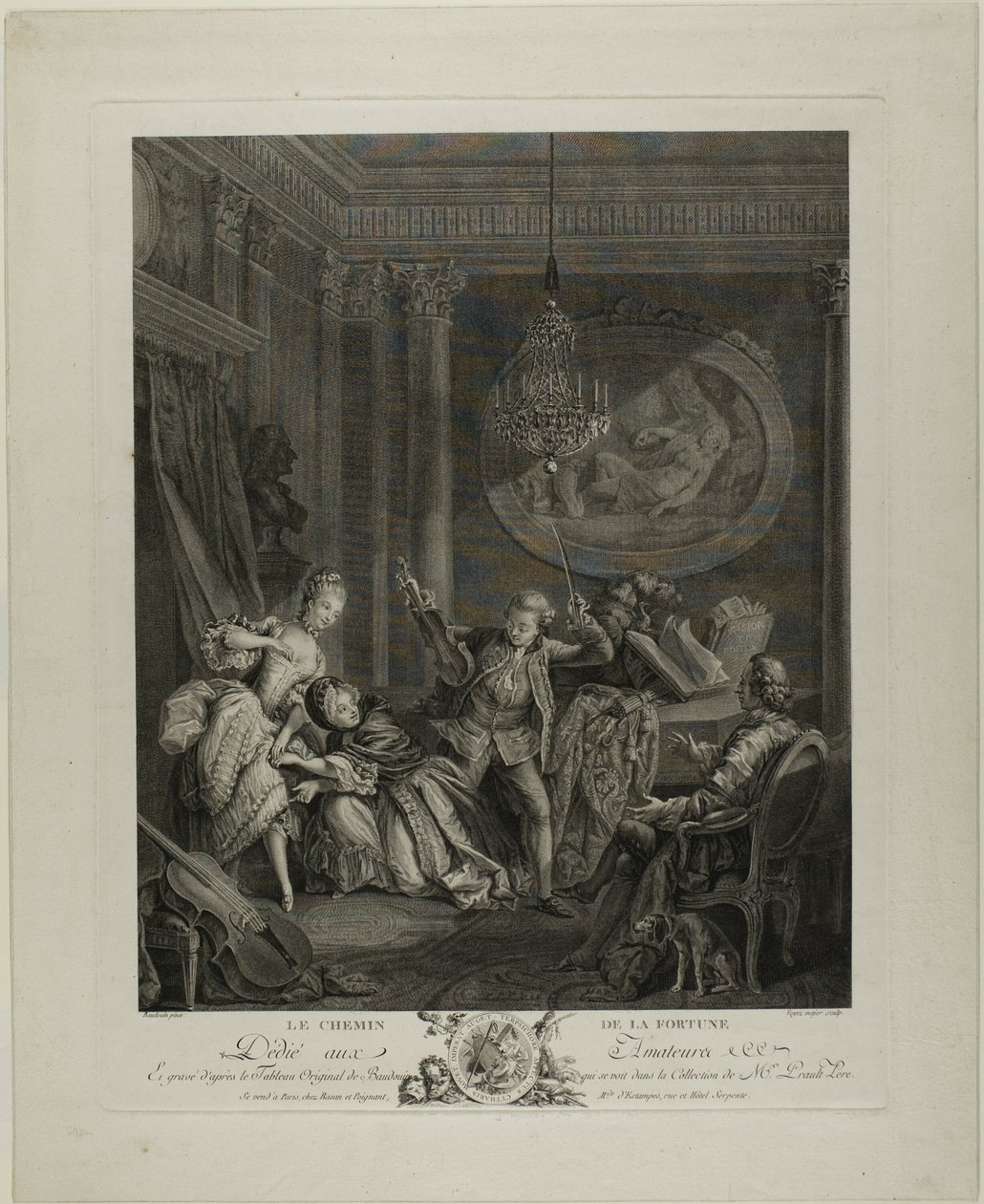 Vejen til lykke af Nicolas Joseph Voyez