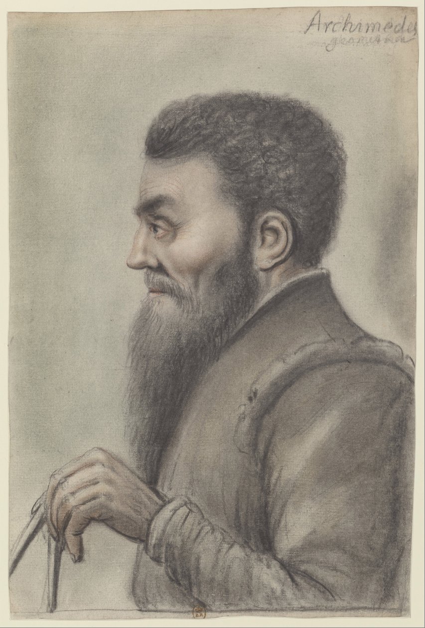 Archimedes, mellem 1601 og 1641 af Nicolas Lagneau