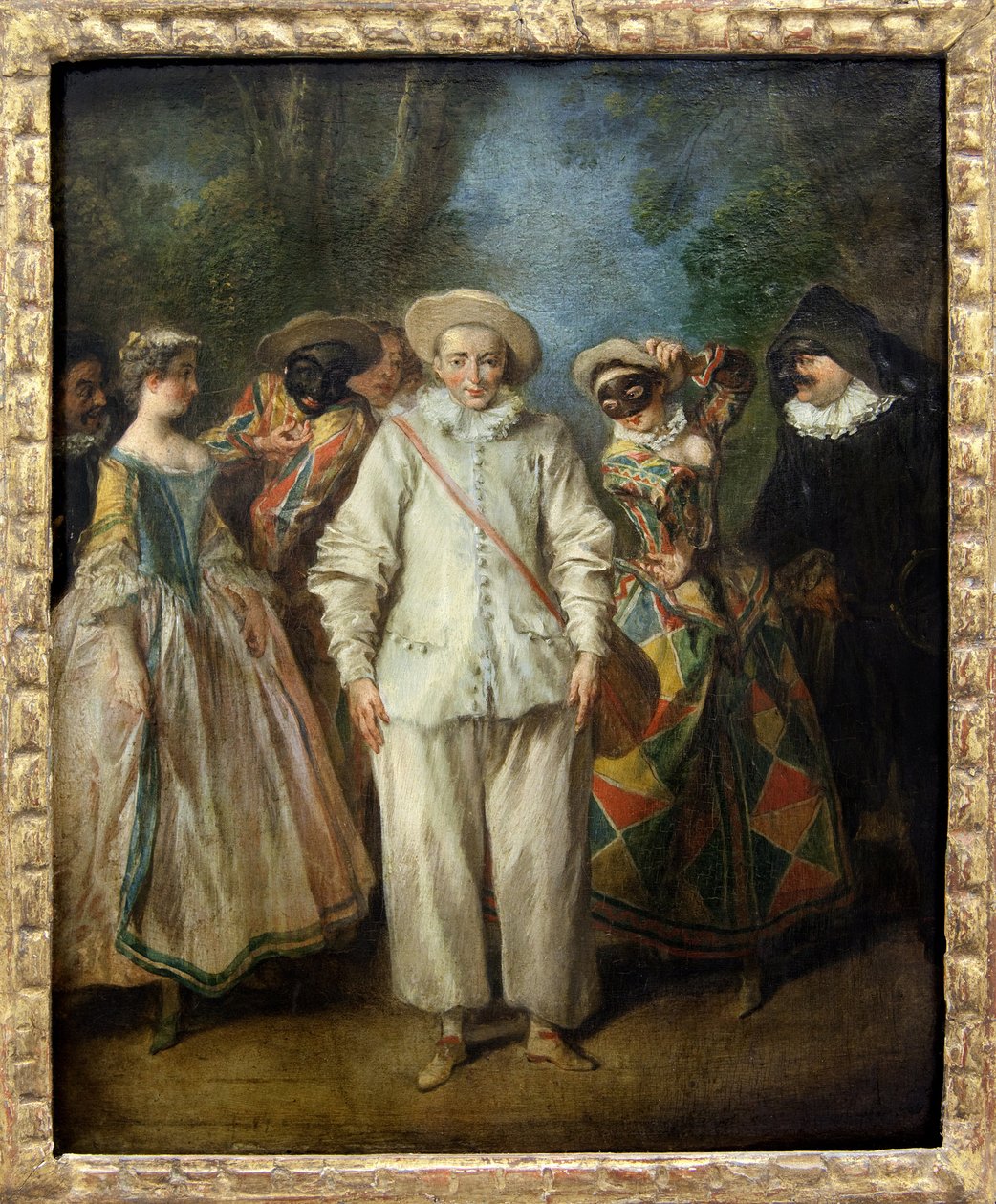 Skuespillere i den italienske komedie (Commedia dell
