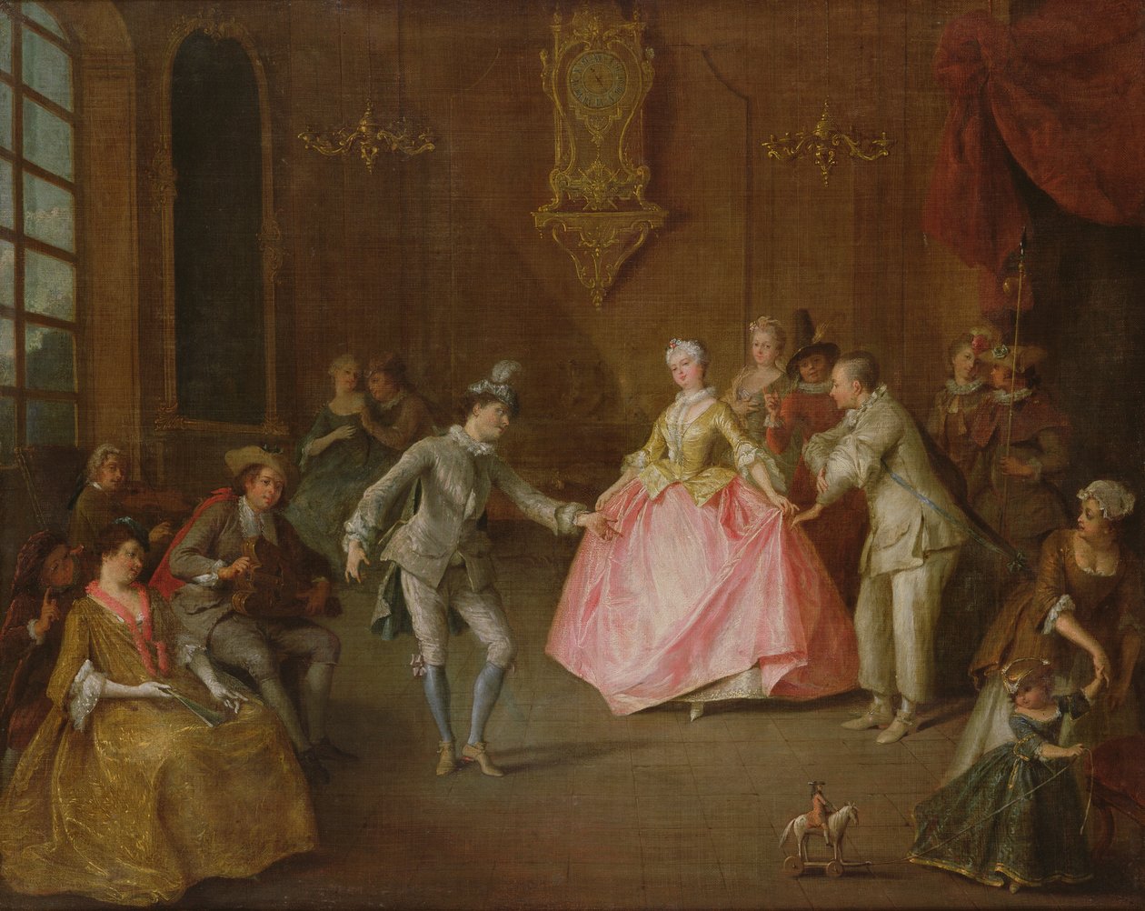 Før bolden af Nicolas Lancret