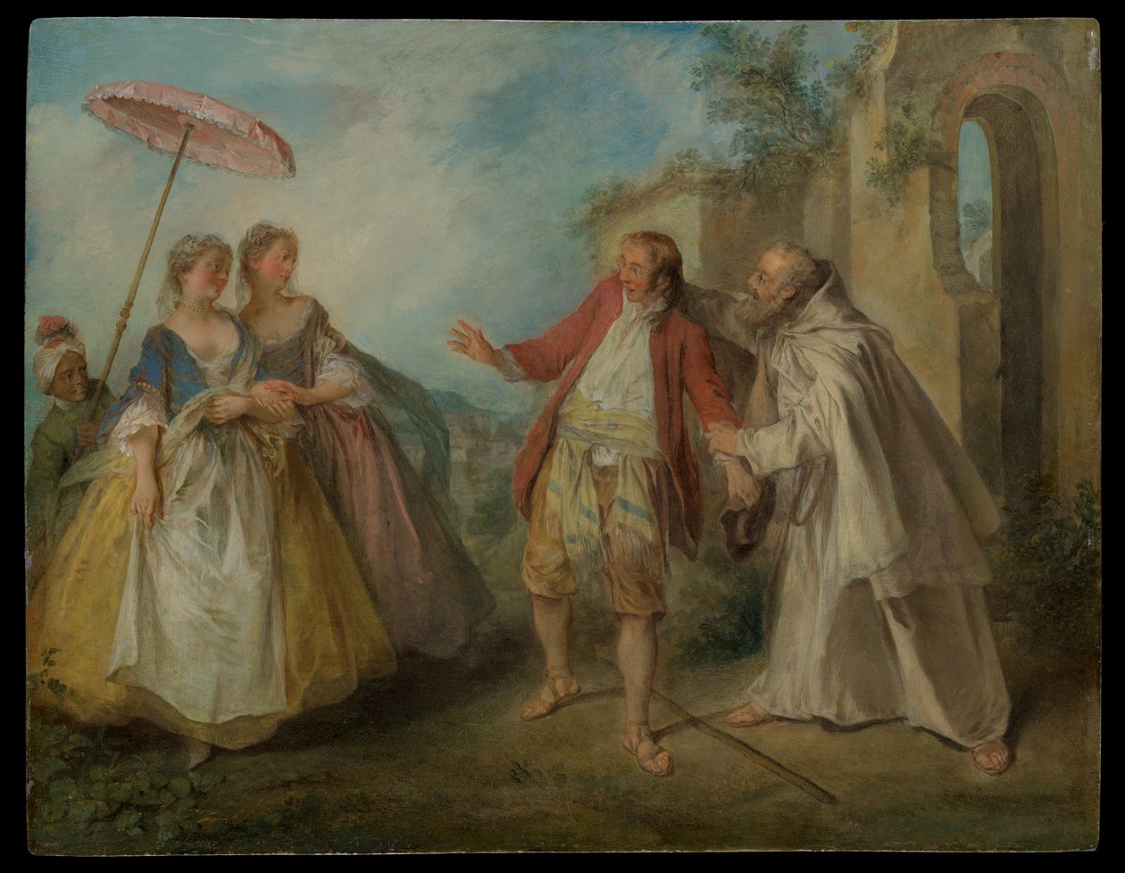 Broder Philippes gæs af Nicolas Lancret