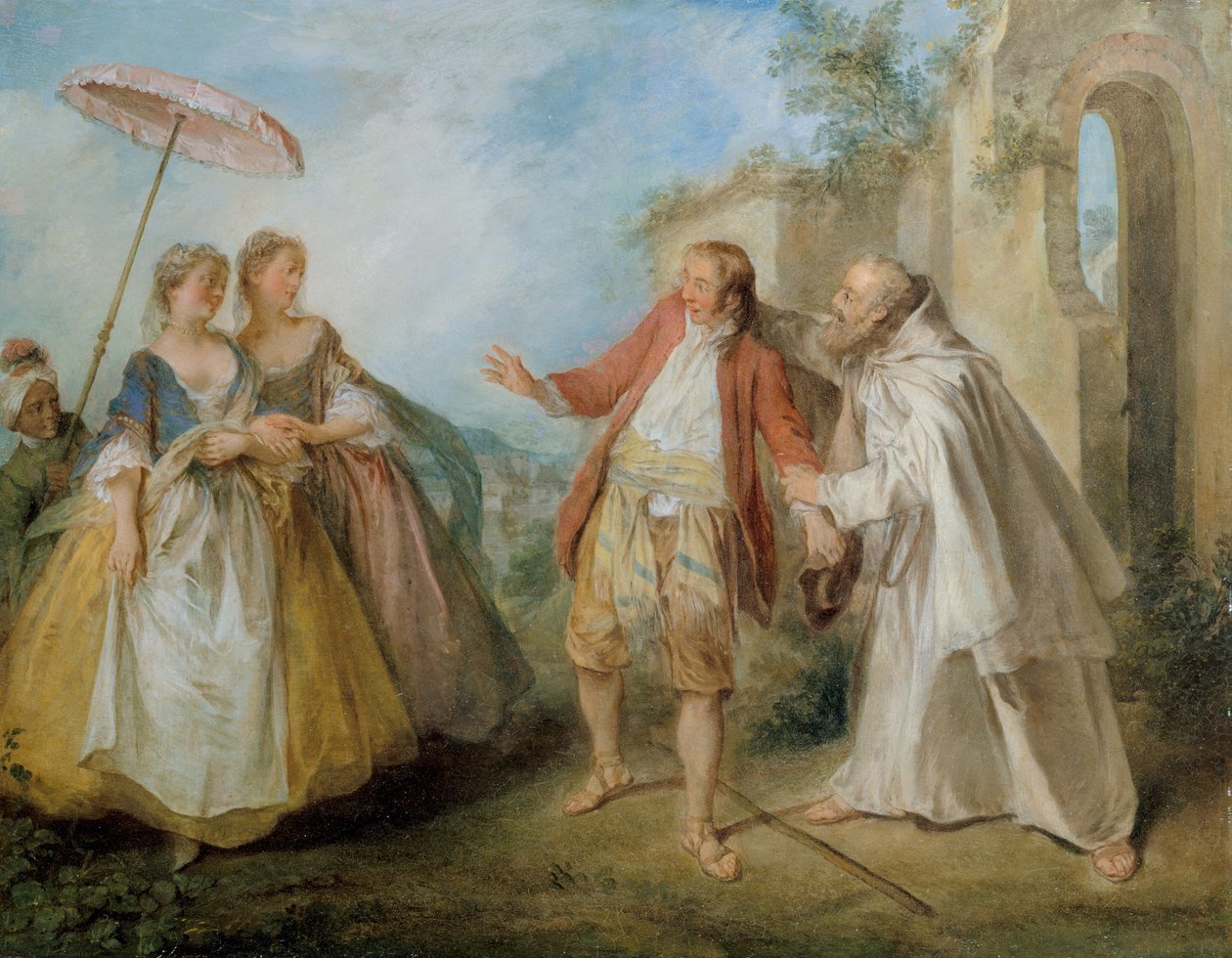 Bror Philippi Gæs, ca. 1736. af Nicolas Lancret