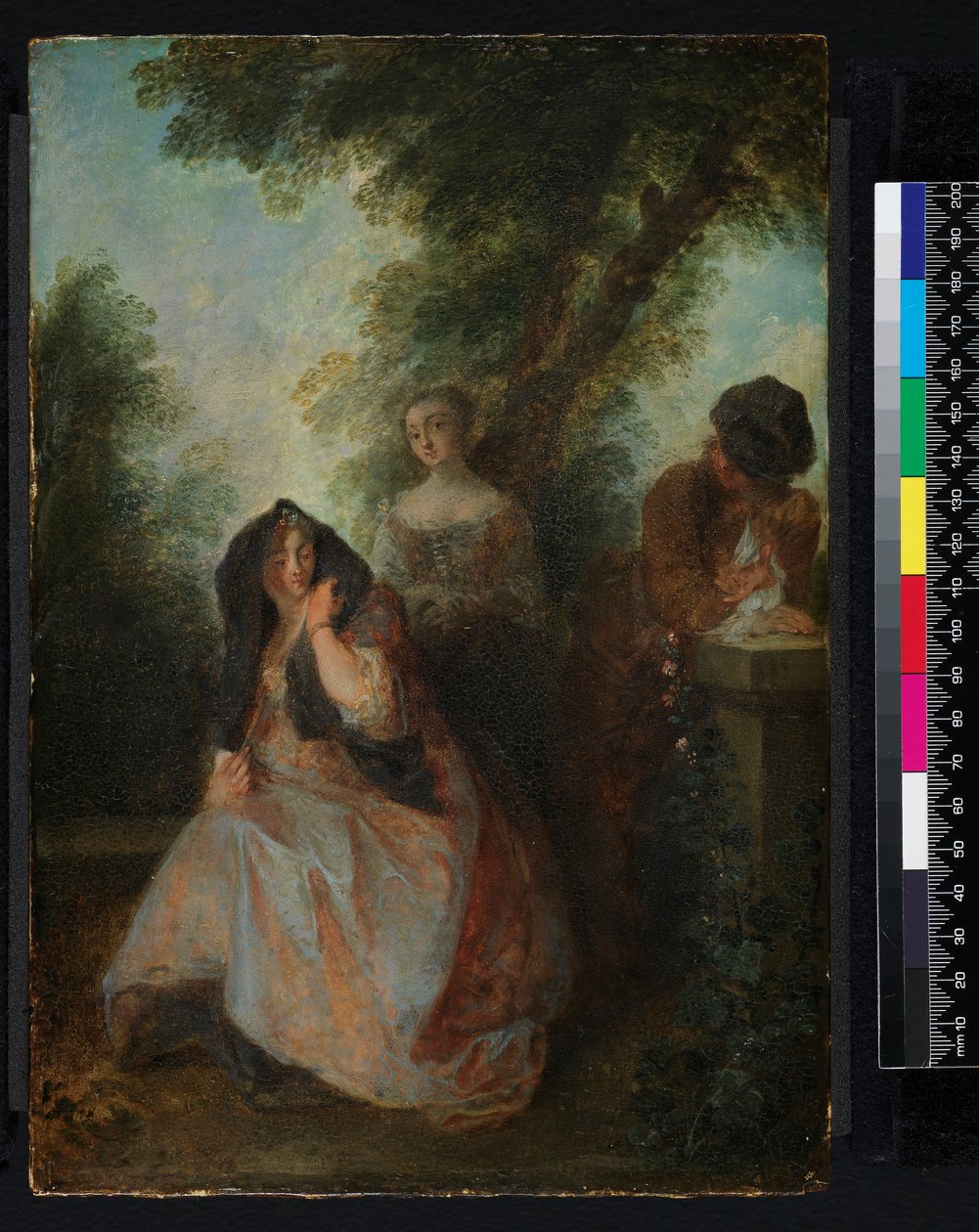 I denne dejlige ensomhed...", før 1743 af Nicolas Lancret