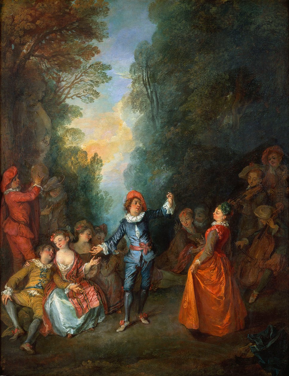 Havefest af Nicolas Lancret