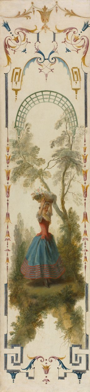 Havebrug, ca. 1723-1727. af Nicolas Lancret