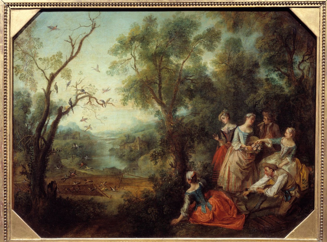 Forår af Nicolas Lancret