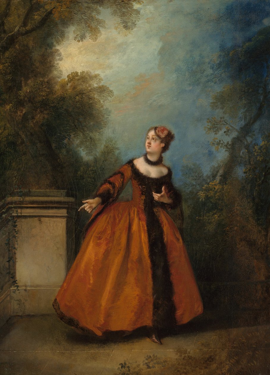 Den smukke græske kvinde, 173136. af Nicolas Lancret