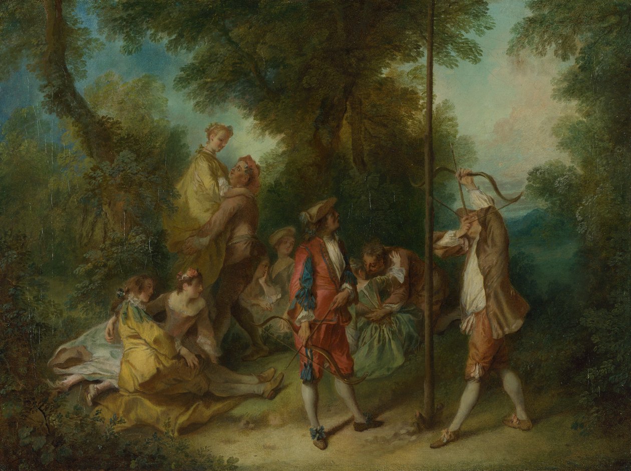 Menneskets fire aldre: modenhed, ca 1735 af Nicolas Lancret