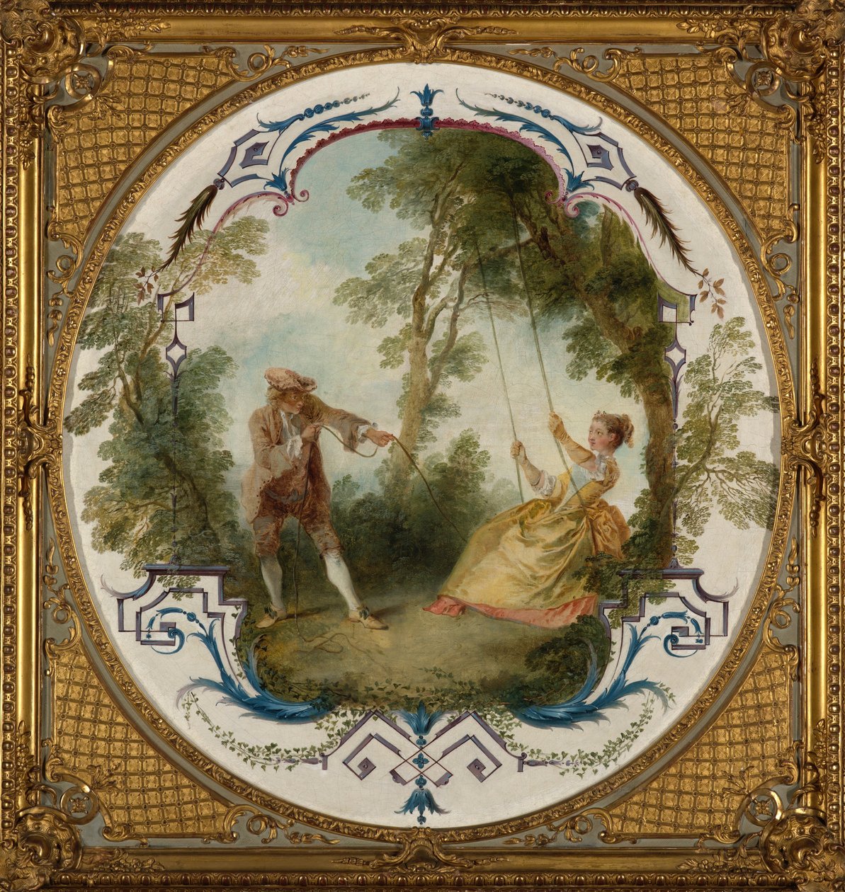 Gyngen af Nicolas Lancret