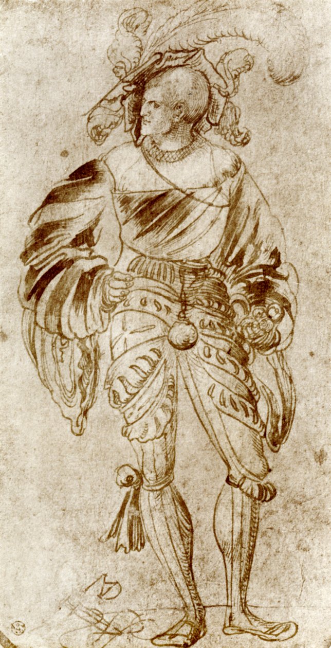 Lansquenet, 1913. af Nicolas Manuel Deutsch