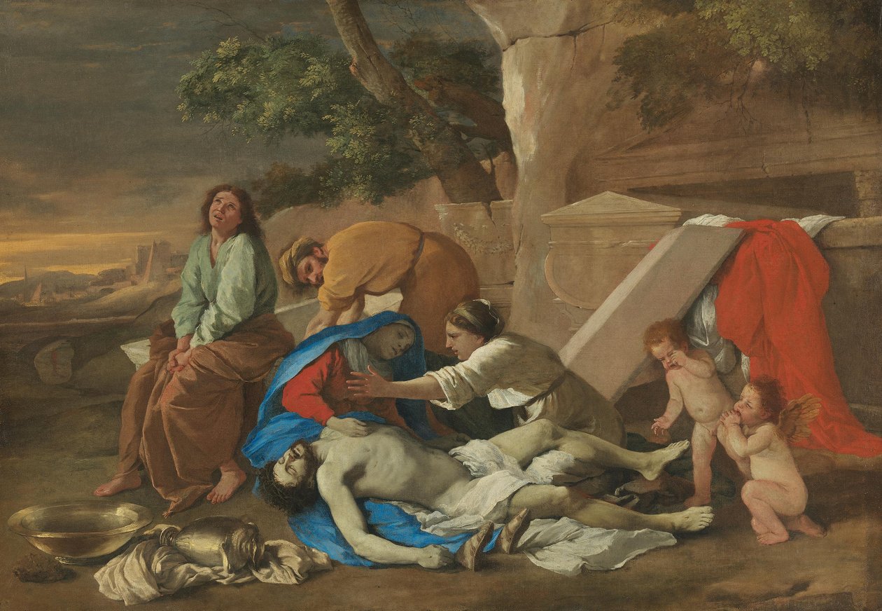 Beweinung Christi af Nicolas Poussin
