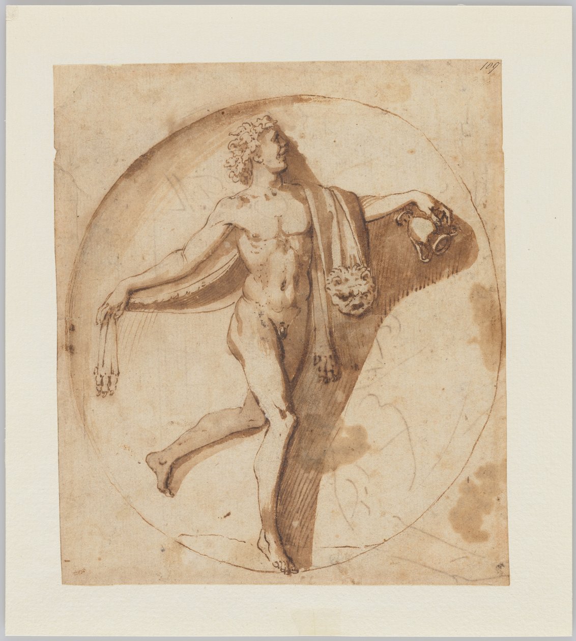 Dansende vota af Bacchus af Nicolas Poussin