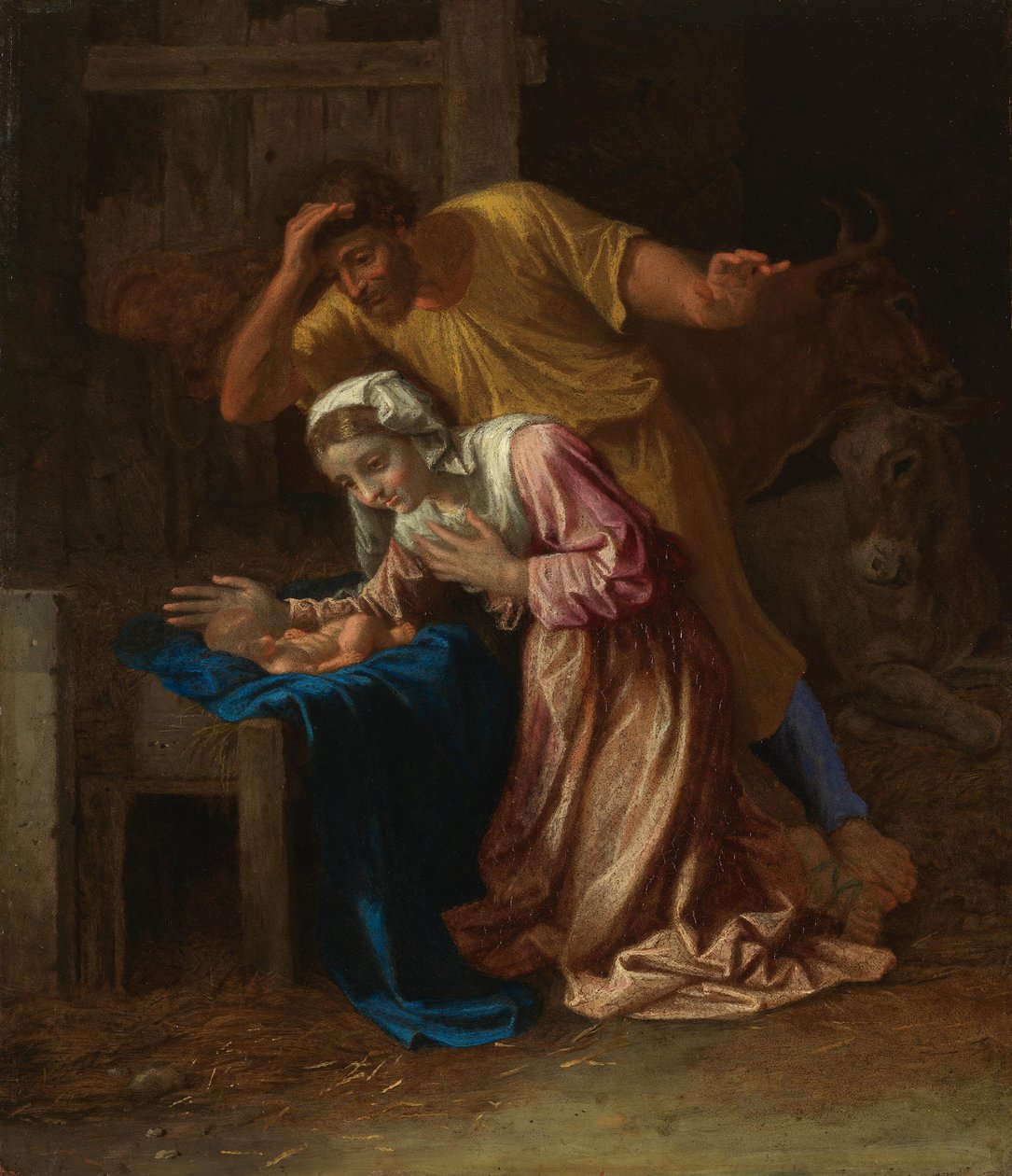 Kristi fødsel af Nicolas Poussin