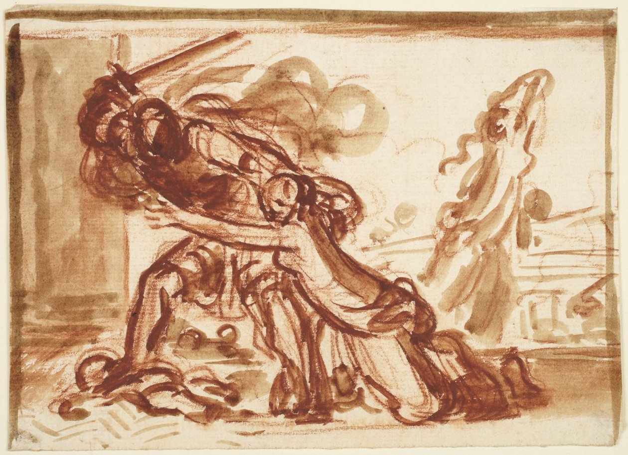 Kindermord af Nicolas Poussin