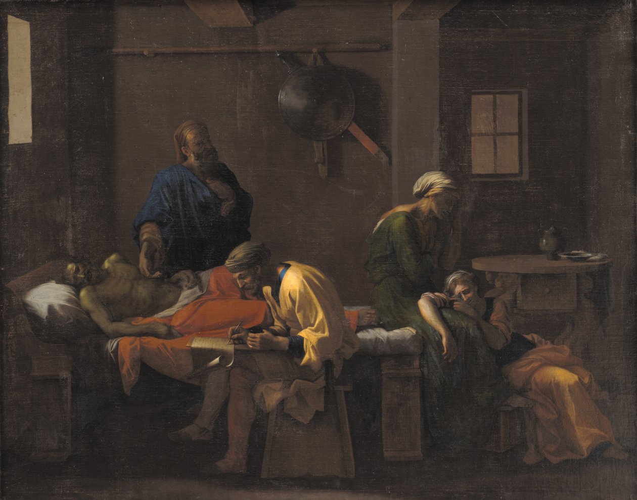 Eudamidas Testamente af Nicolas Poussin
