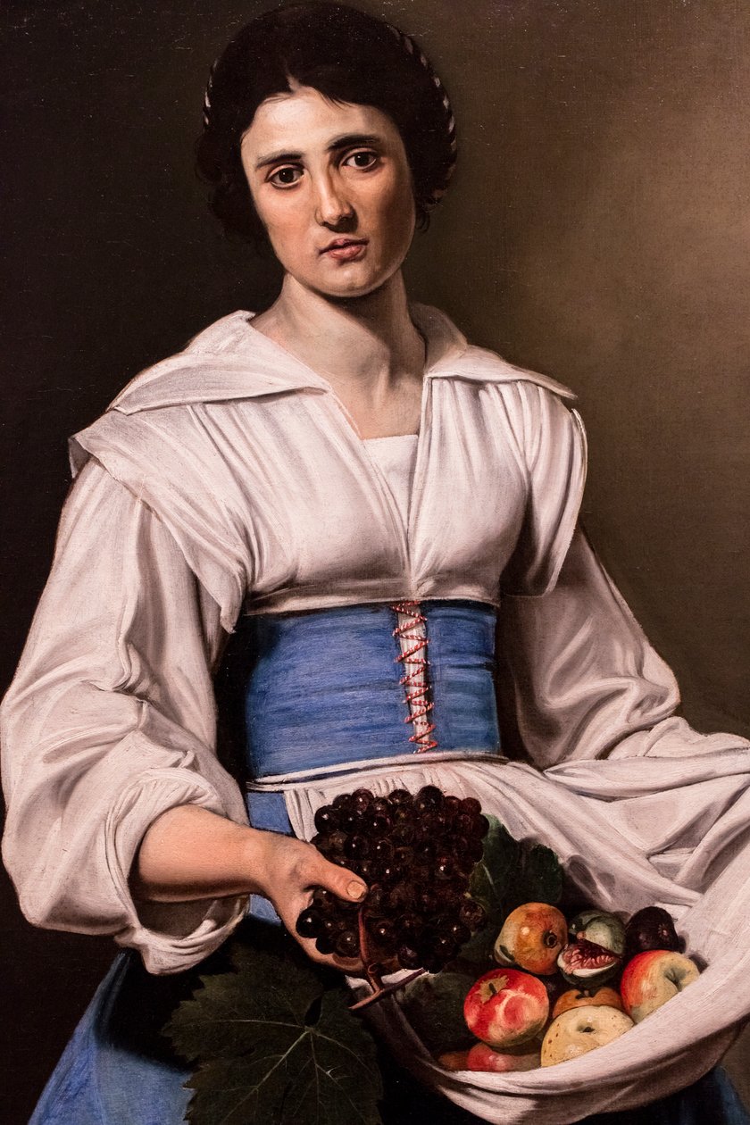 The Fruits of Autumn, detalje, ca. 1630 (olie på lærred) af Nicolas Tournier