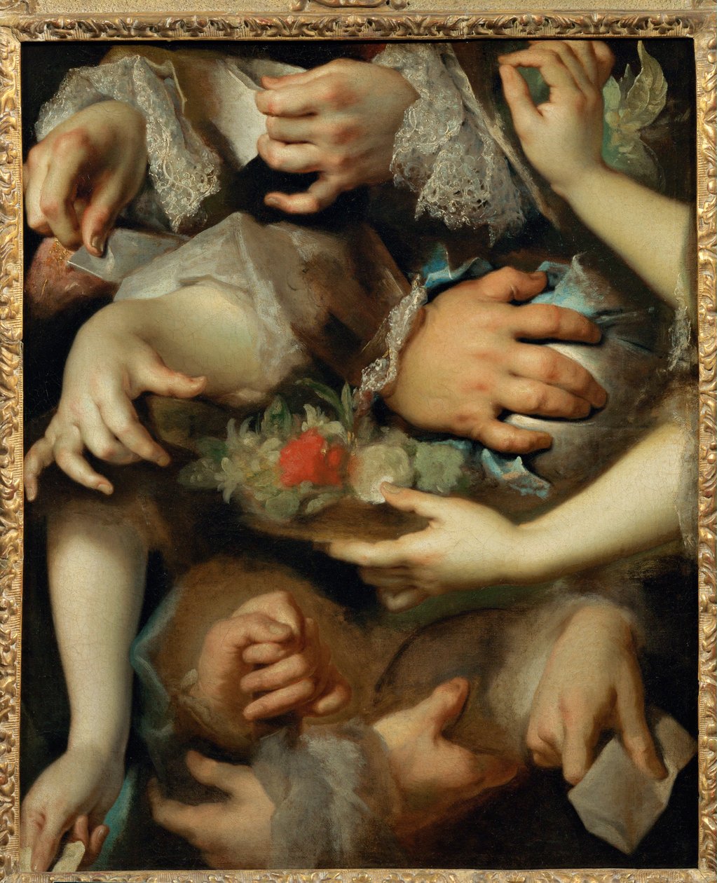 Studie af hænder ca. 1715 ... af Nicolas de (workshop) Largilliere