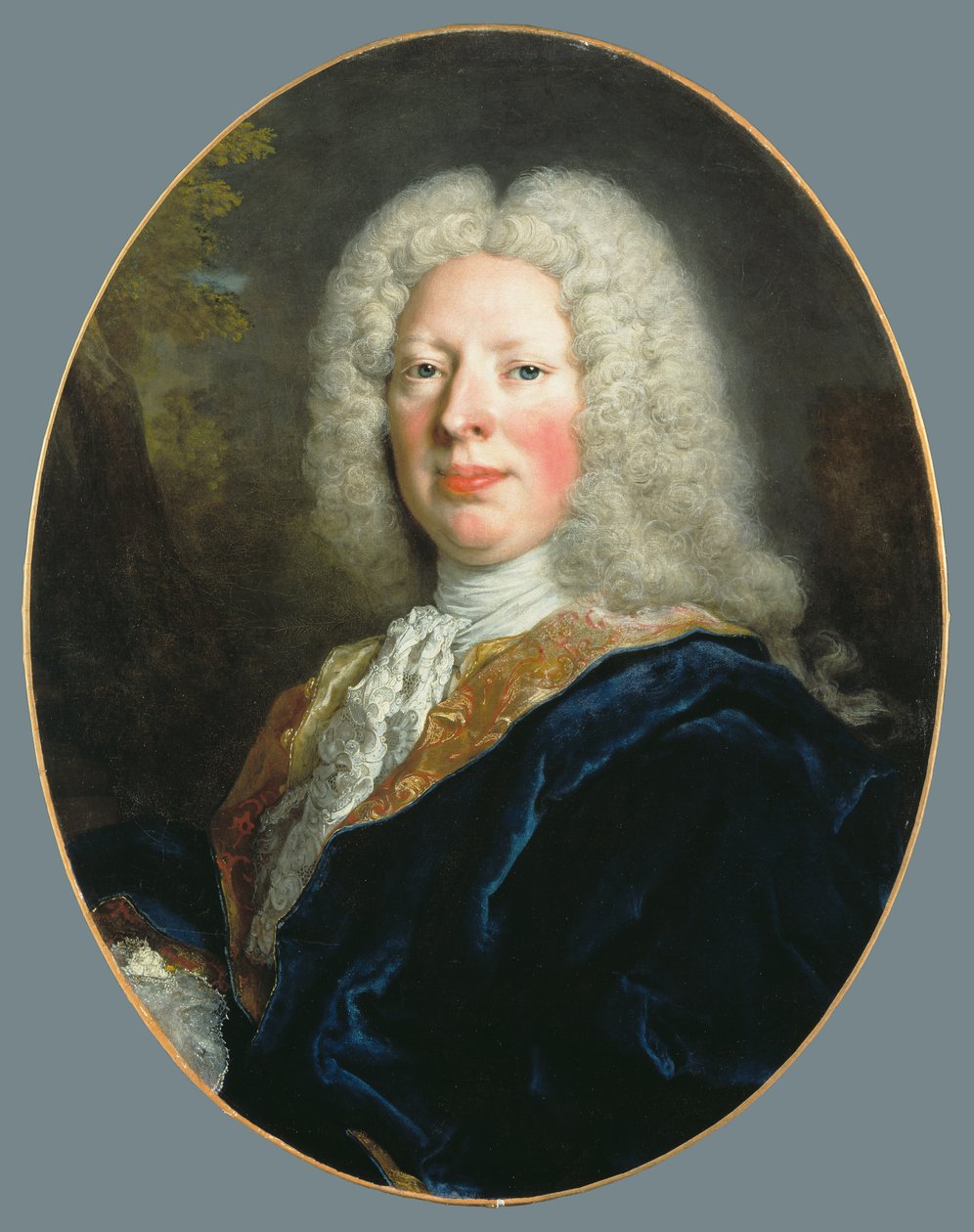 Frederick Augustus, Grev Rutowski, ca. 1729 (olie på lærred) af Nicolas de Largillière