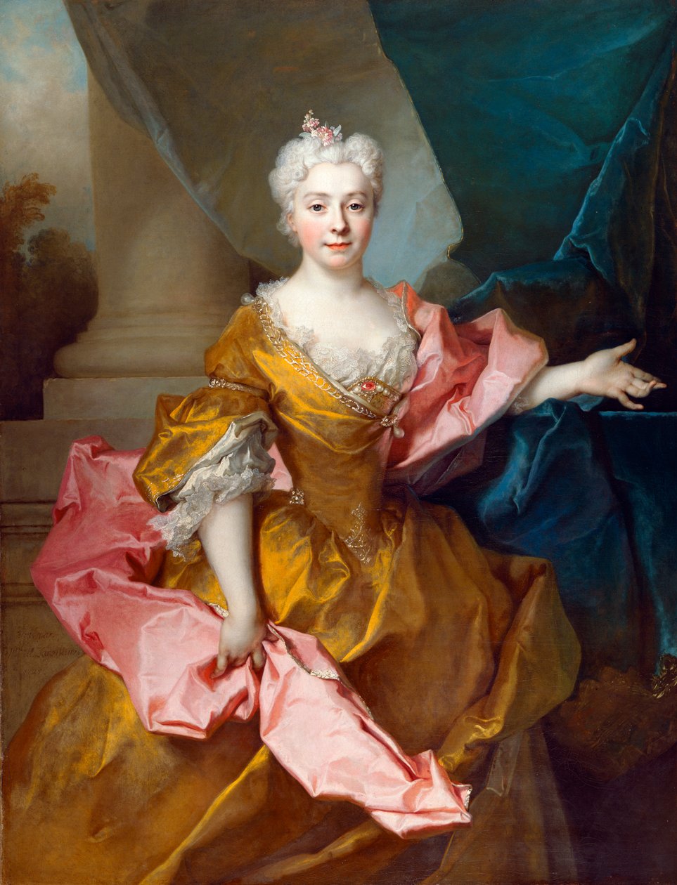 Madame Isaac de Thellusson af Nicolas de Largillière