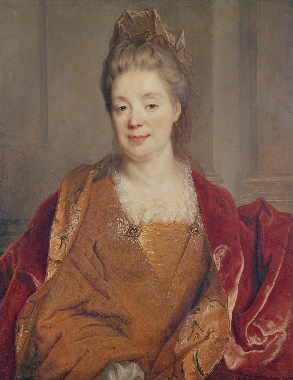 Fru. Titon du Tillet (olie på lærred) af Nicolas de Largillière
