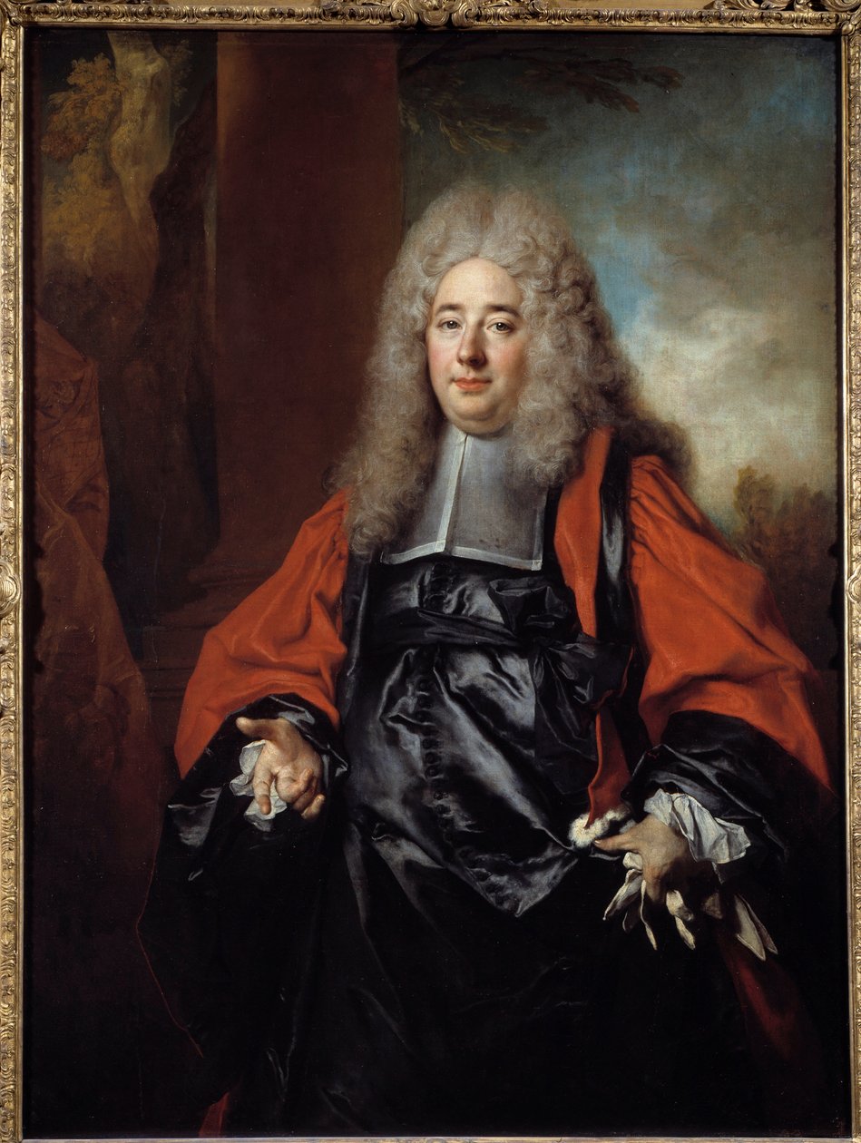 Portræt af Louis Urbain le Pelletier af Nicolas de Largillière