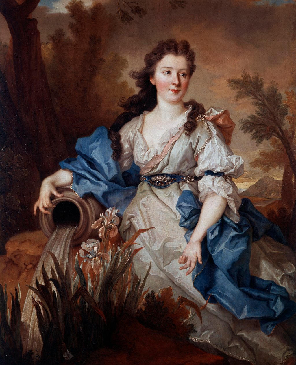 Portræt af kvinde i kilden (Madame Richard Cantillon, født Mary Anne O