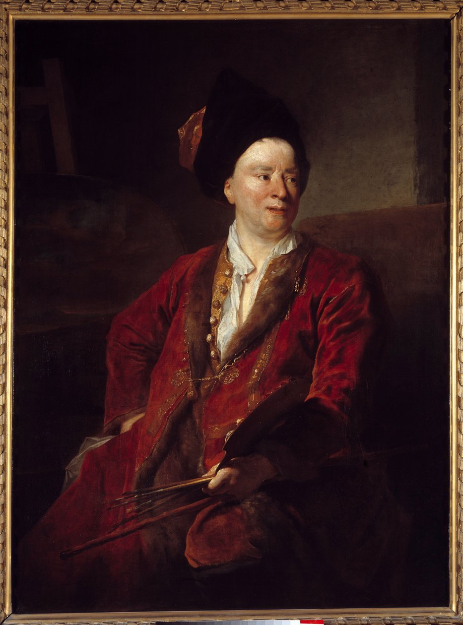 Portræt af maleren Jean Baptiste Forest (1636-1712) Maleri af Nicolas de Largilliere (1656-1746) 1704 Søn. 1,29x0,96 m Lille, musee des Beaux arts - Portræt af maleren Jean Baptiste Forest (1636-1712). Maleri af Nicolas de Largilliere (1656-1 af Nicolas de Largillière