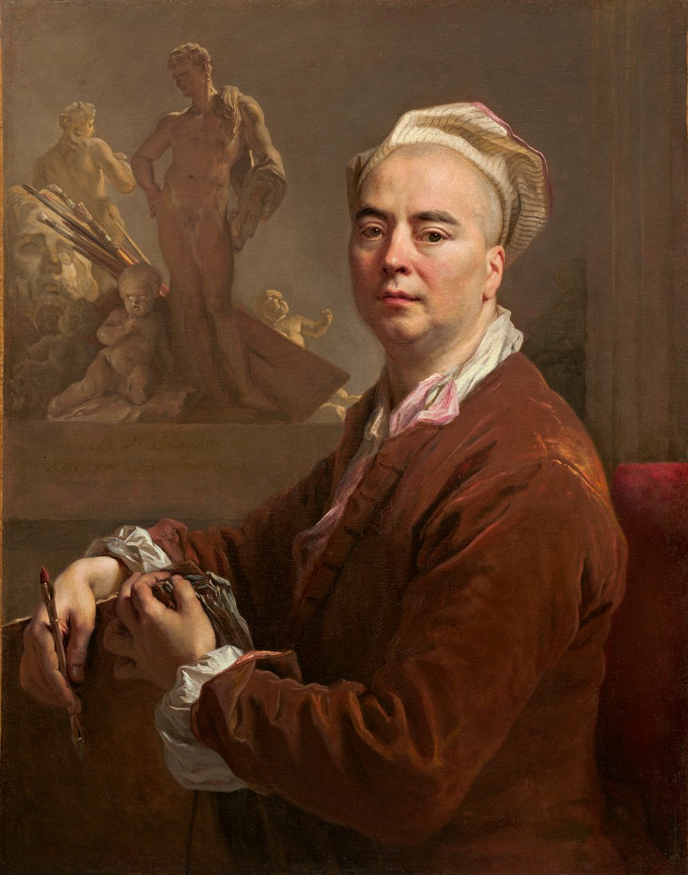 Selvportræt af Nicolas de Largillière