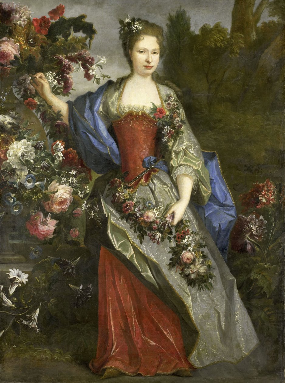 Portræt af en kvinde, ifølge traditionen Marie Louise Elisabeth d