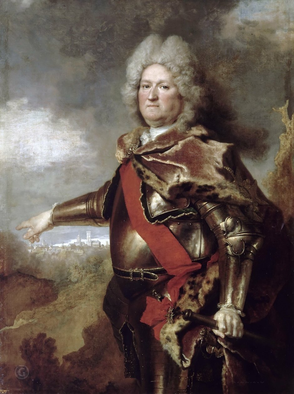 Antoine Le Prestre, greve af Puy-Vauban (1654-1731), guvernør af Béthune af Nicolas de Largillière