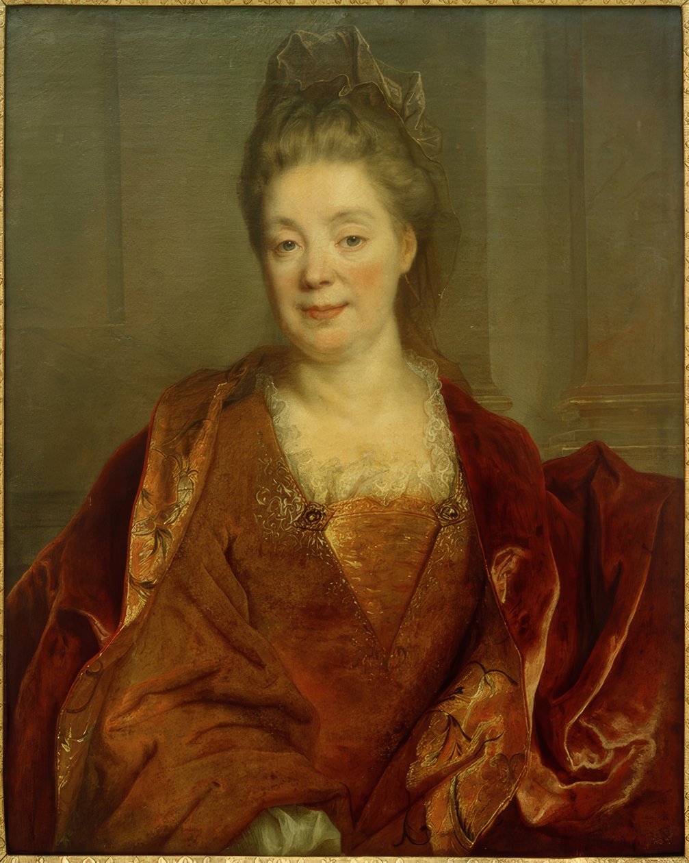Billedet af Marguerite Titon af Nicolas de Largillière