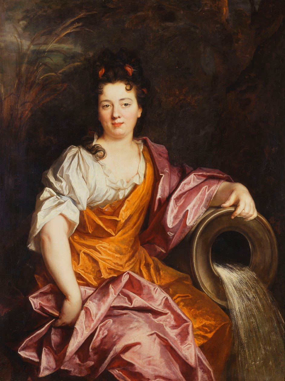 Marie-Therese de Bourbon, prinsesse af Conti af Nicolas de Largillière