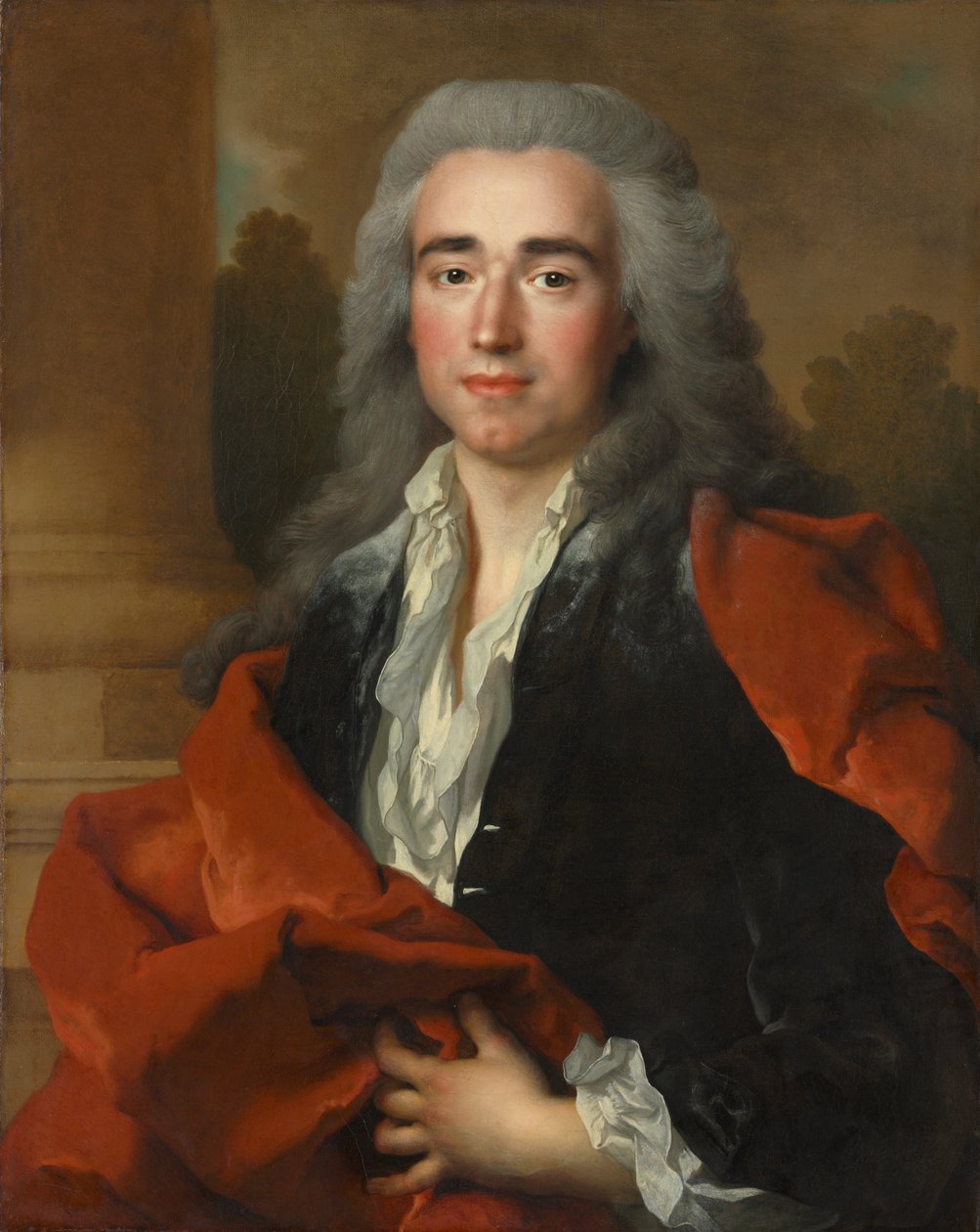 Portræt af Anne Louis Goislard de Montsabert, Comte de Richbourg-le-Toureil, 1734. af Nicolas de Largillière