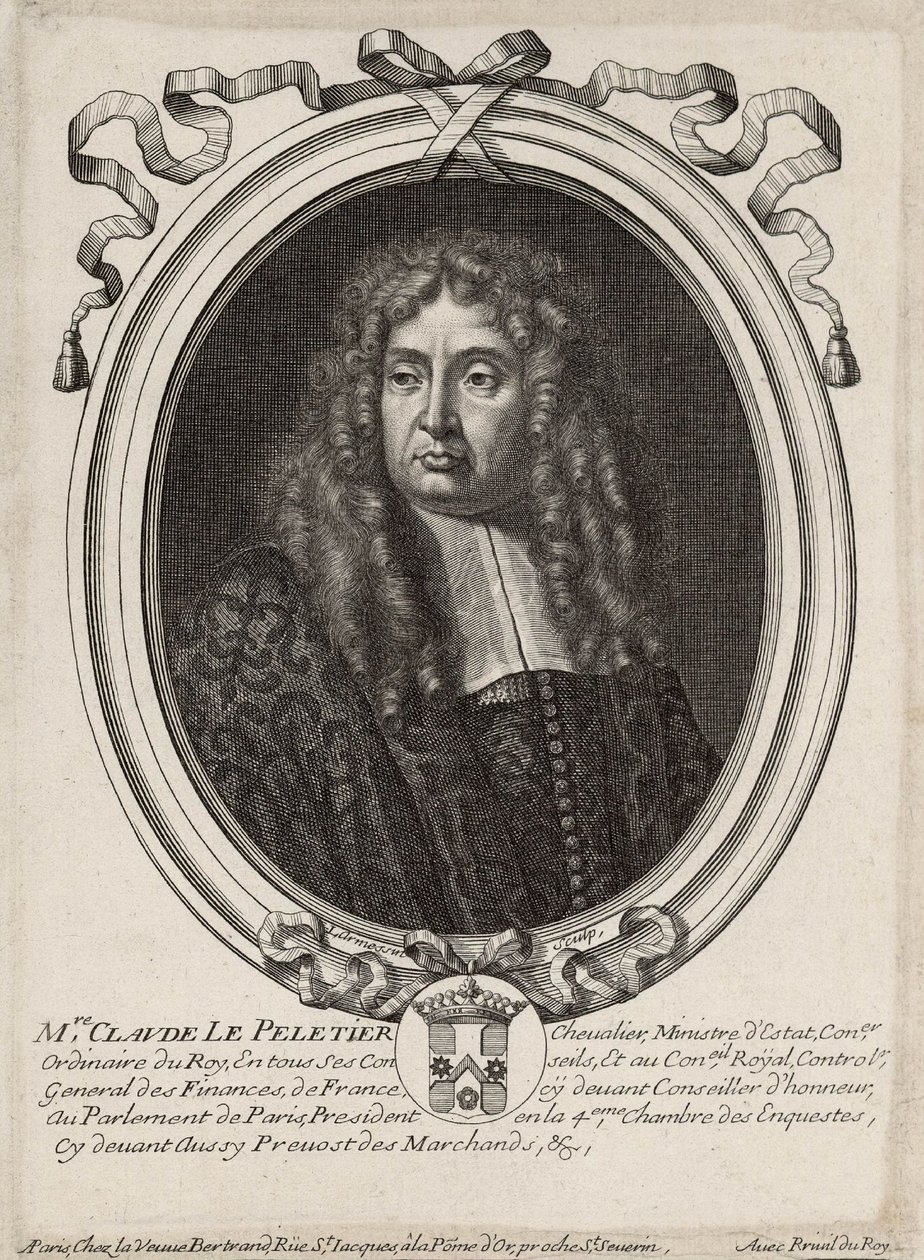 Claude Le Peletier af Nicolas de Larmessin